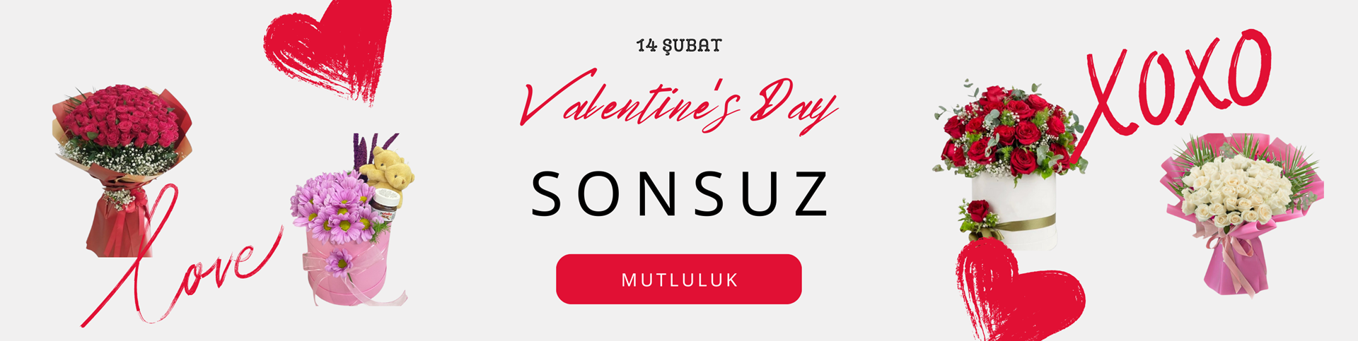 Sevgililer Günü Çiçeği